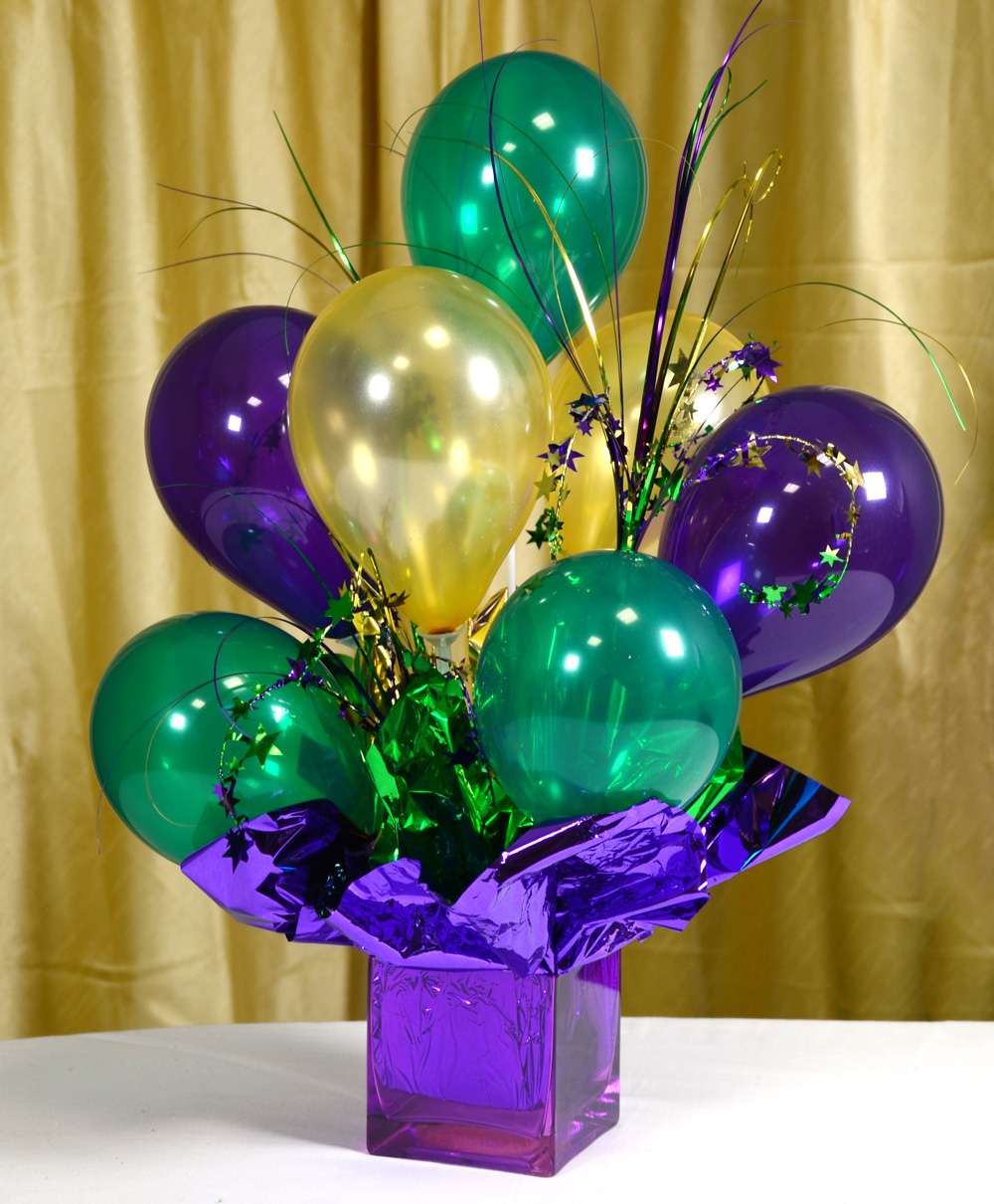 Party Ideas by Mardi Gras Outlet: Air-filled Balloon Centerpieces: Ideas &  Tutorials