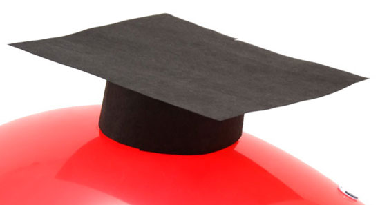 Paper graduation cap
