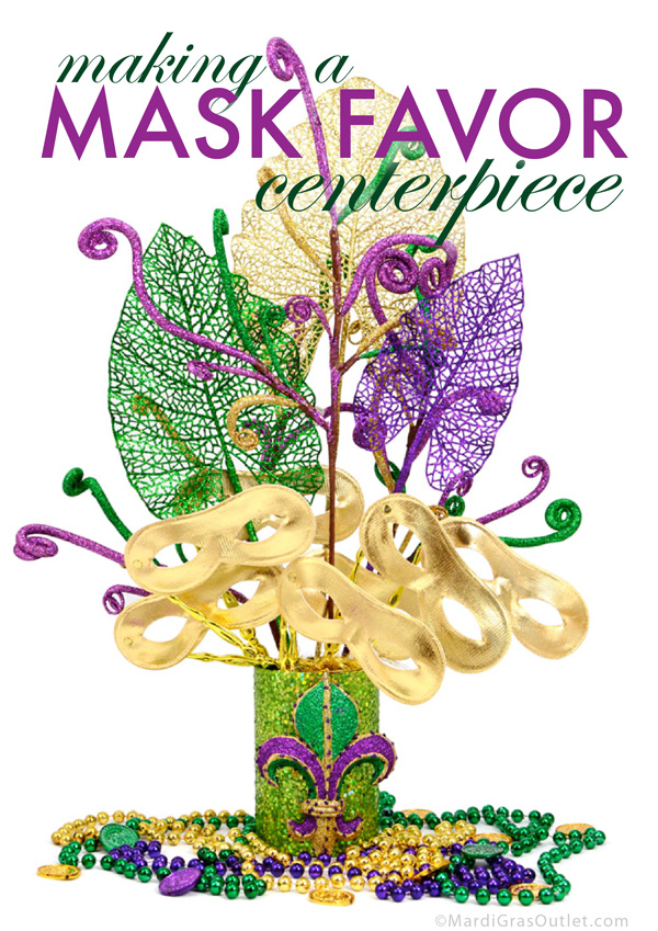 mardi gras party favors centerpiece ideas how to make tutorial making mask masquerade