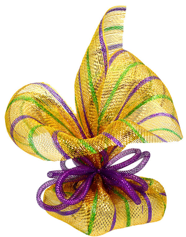 Party Ideas by Mardi Gras Outlet: Gift Wrap with Deco Mesh: Video Tutorial