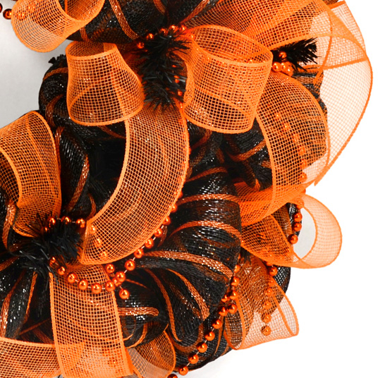 Wreath Ideas Using Deco Poly Mesh Netting.