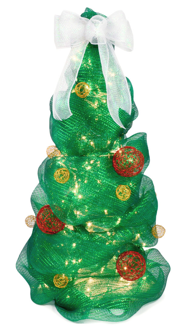 deco mesh christmas wreath | eBay.