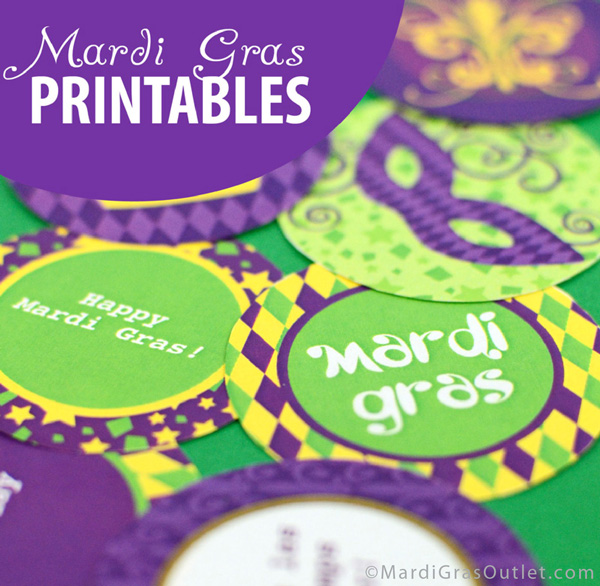 Party Ideas By Mardi Gras Outlet Free Mardi Gras Printable Stickers And Labels