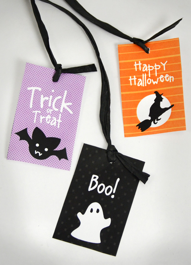Halloween printable tags