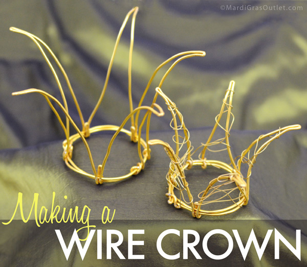 Party Ideas by Mardi Gras Outlet: Whimsical Wire Crowns to celebrate Three  Kings Day!