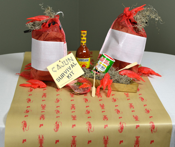 New Orleans Crawfish Boil Christmas ORNAMENT spicy favor cajun gift souvenir 