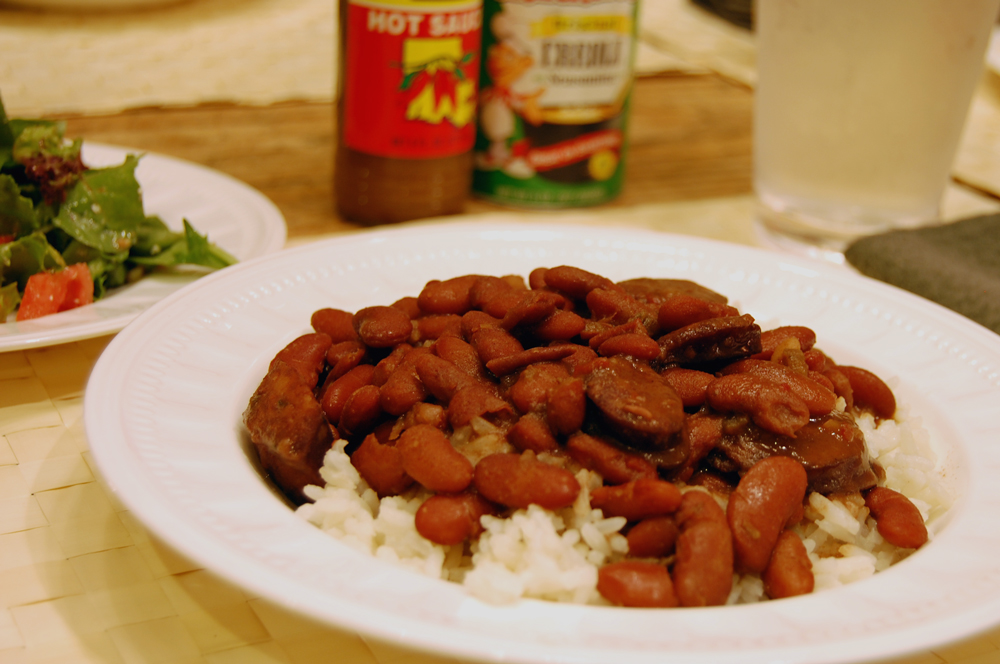 Red Beans and Rice, a Monday tradition