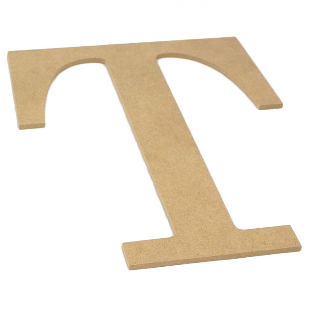10 decorative wood letter t