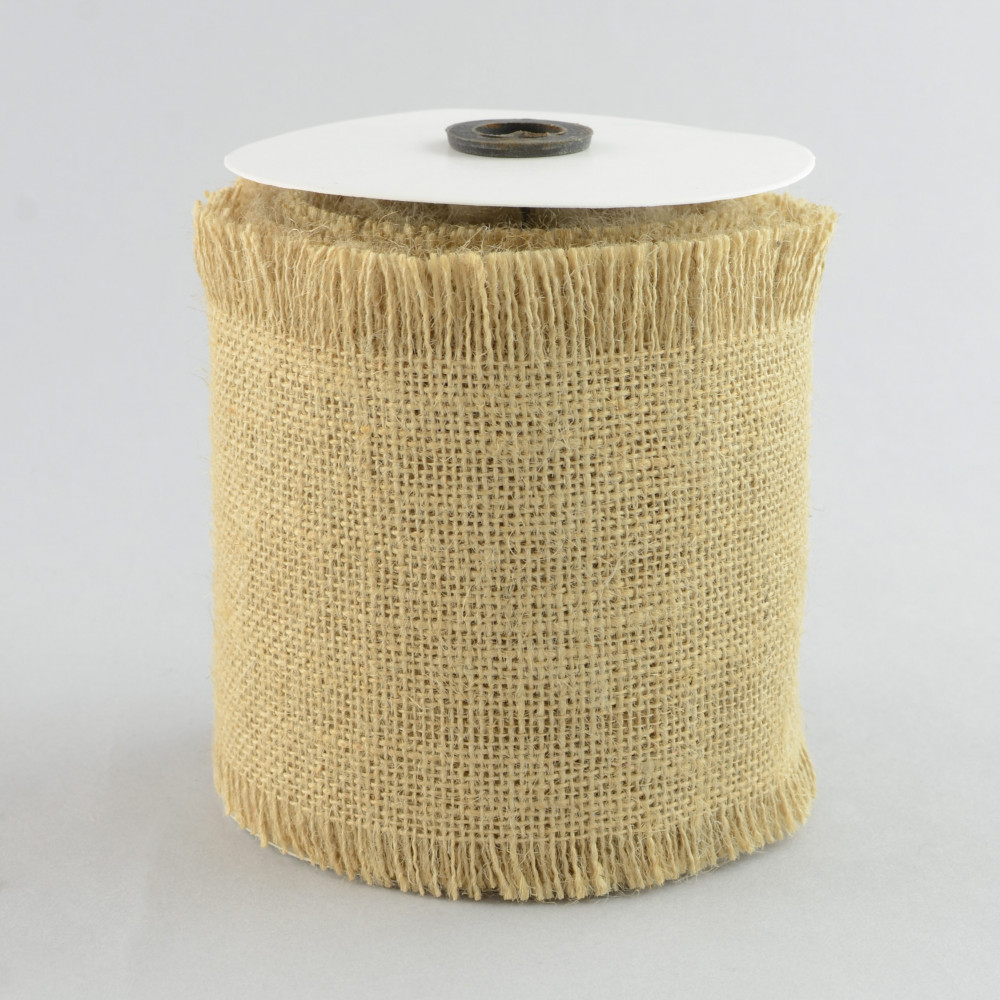 1.5 Wired Loose Weave Burlap Ribbon (10 Yards) [RA1367