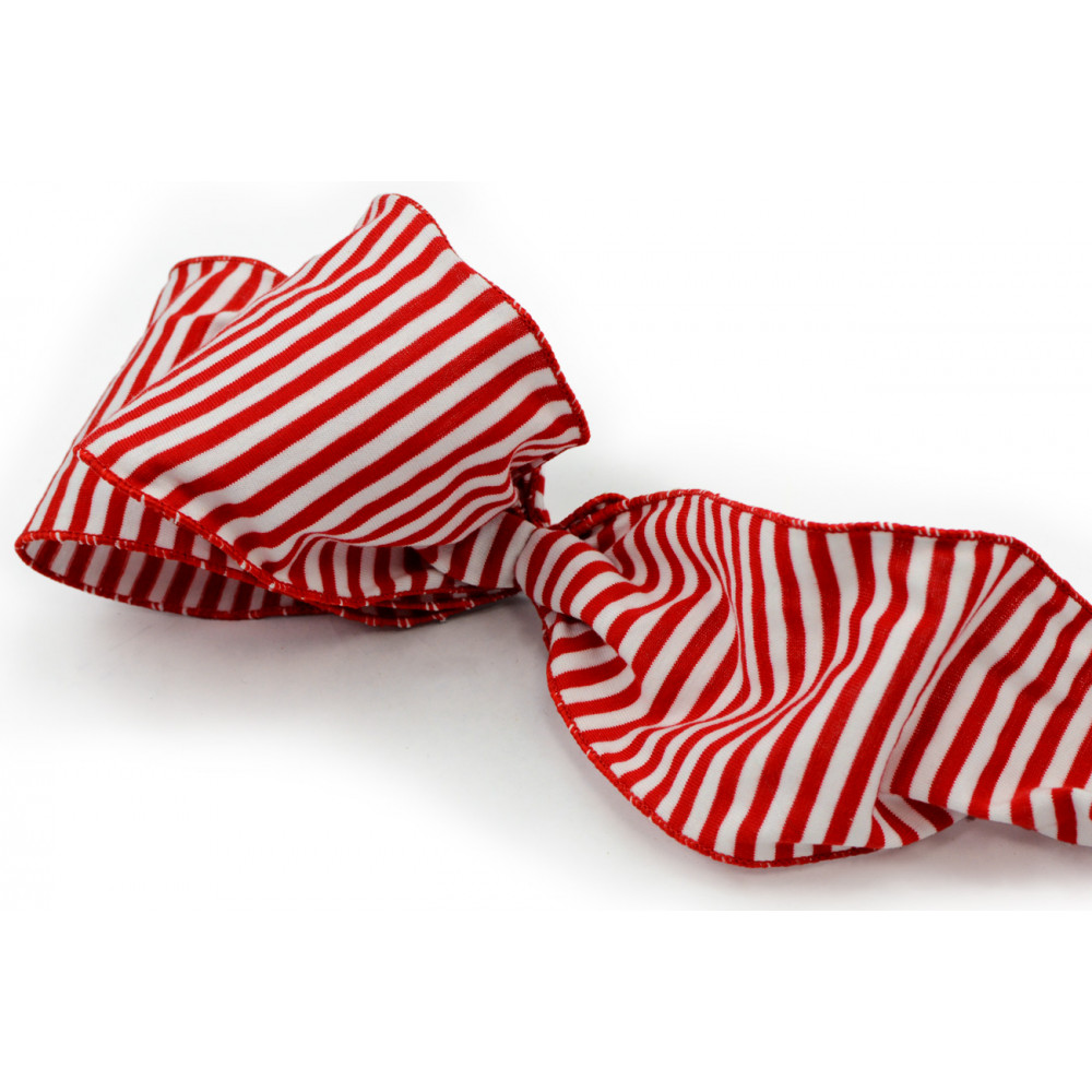 LV Ribbon Twilly - Red & White - Shop Cece Xclusives