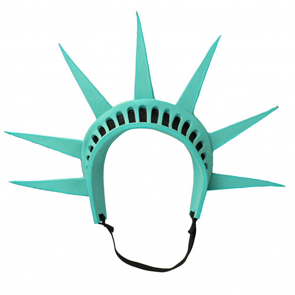 Lady Liberty Tiara Hat Headpiece Usa Costume Accessory 4Th Of July Patriotic 