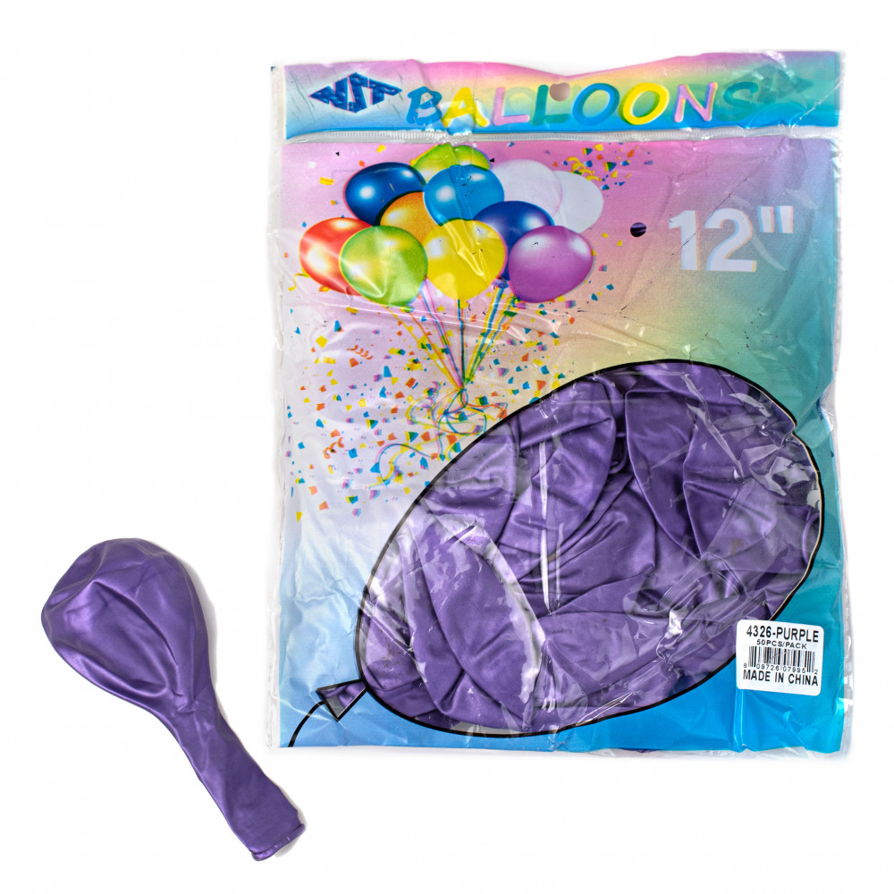 14pcs Violet C - Socle à ballons, 13 ou 19 tubes en plastique par