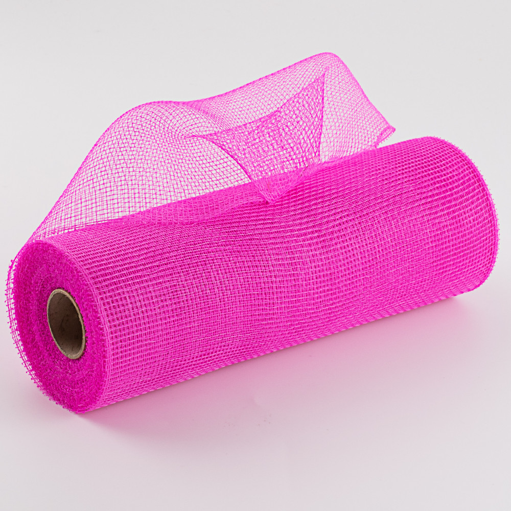 10 Poly Mesh Roll: Hot Pink [RE130211] 