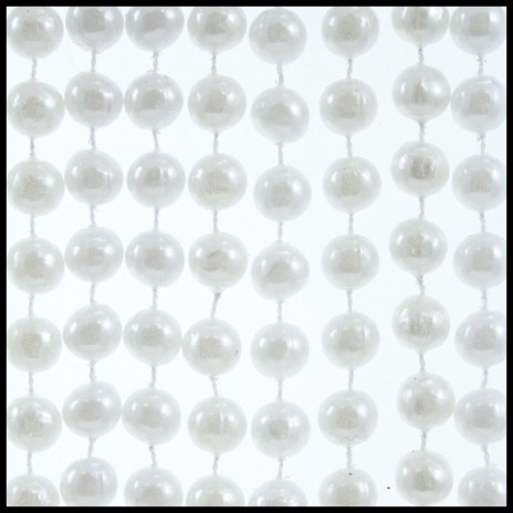 10mm Beads 33" Pearl White