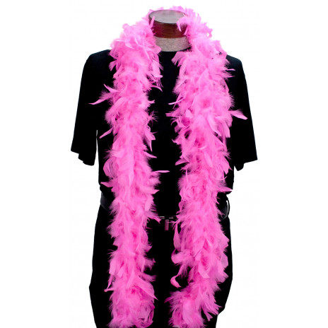 40g Chandelle Feather Boa: Pink