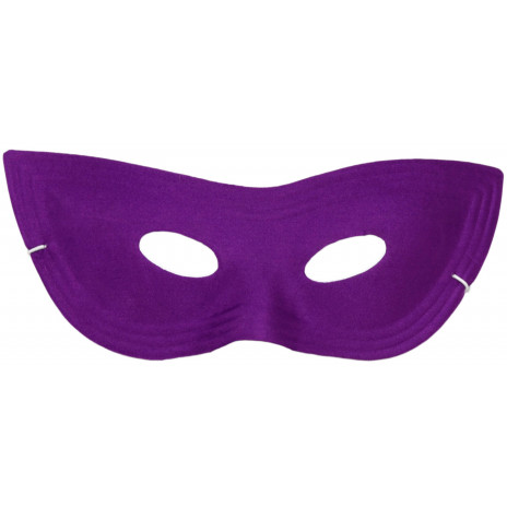 Satin Cat Eye Mask: Purple