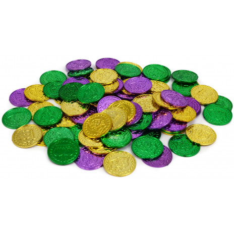 Mardi Gras Coins (100)