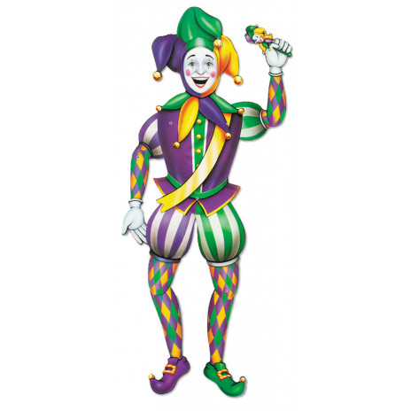 Jointed Jester Cutout