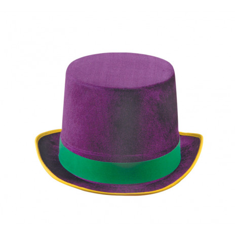 Deluxe Mardi Gras Top Hat