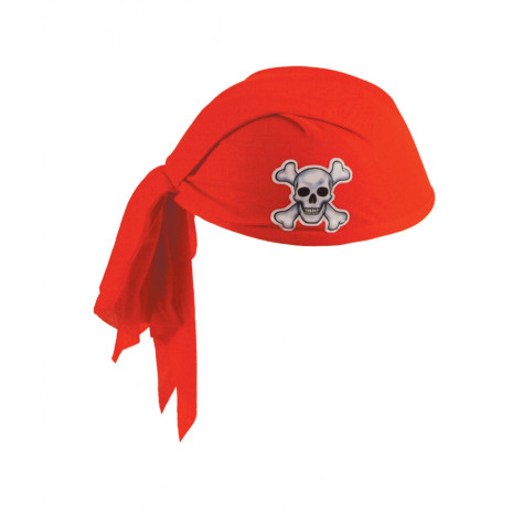 Pirate Scarf Hat: Red