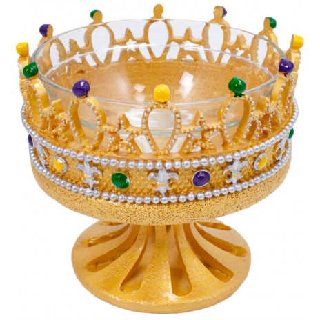 Large Crown Bowl: Gold