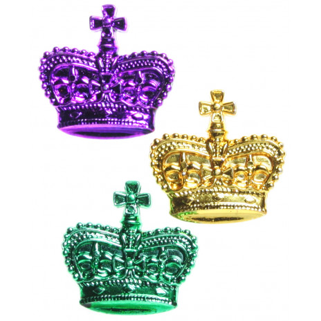 Metallic Crown Decorations: PGG (12)