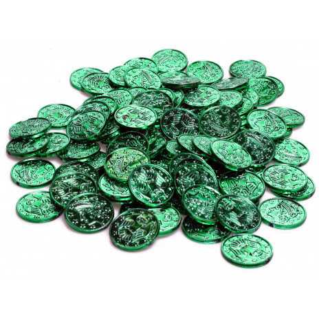 Generic Green Coins (100)
