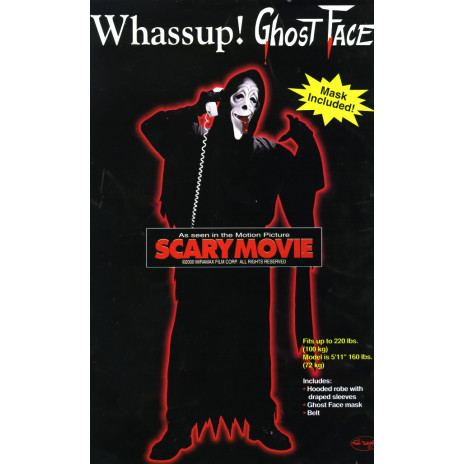 Whassup! Ghost Face Costume