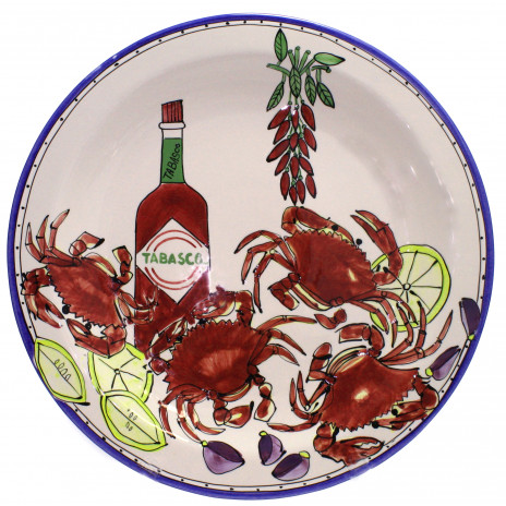 Tabasco Seafood Buffet Round Crab Platter