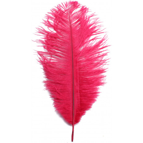 14-16" Ostrich Feathers: Red (6)