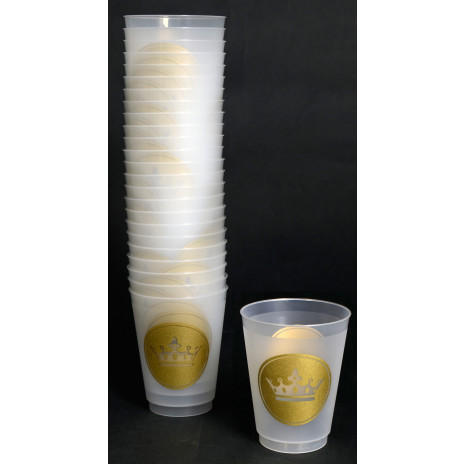 Gold Crown Frost-Flex Cups (25)