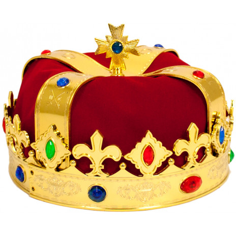 Gold Plated King's Crown