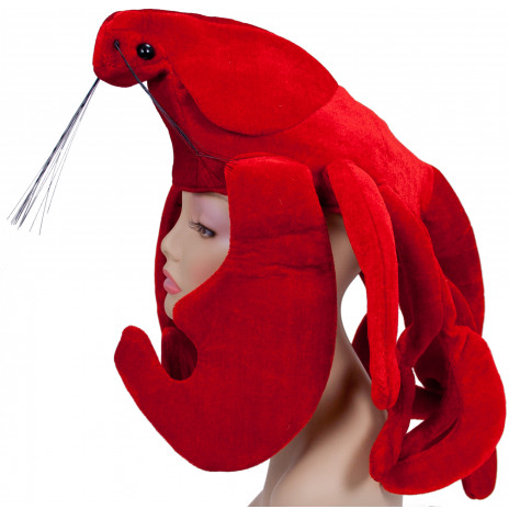 Jumbo Felt Lobster Hat