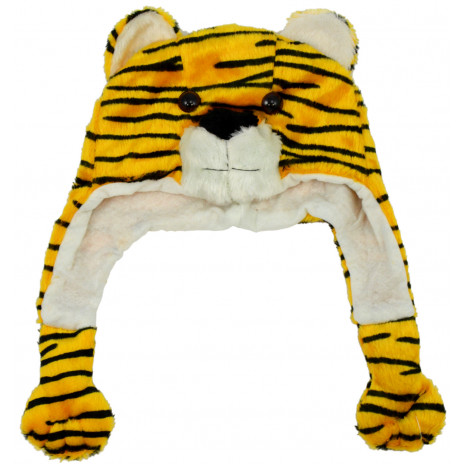 Plush Tiger Hat