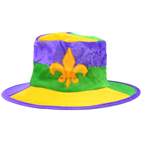 Fleur De Lis Mardi Gras Hat