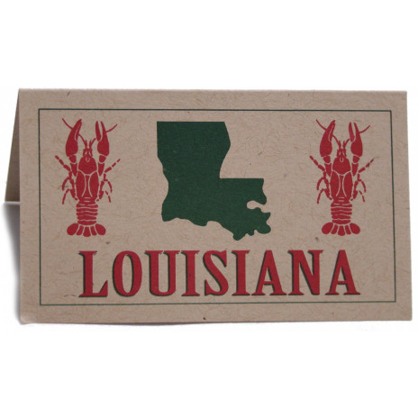 Louisiana Crawfish Enclosure Cards (10)