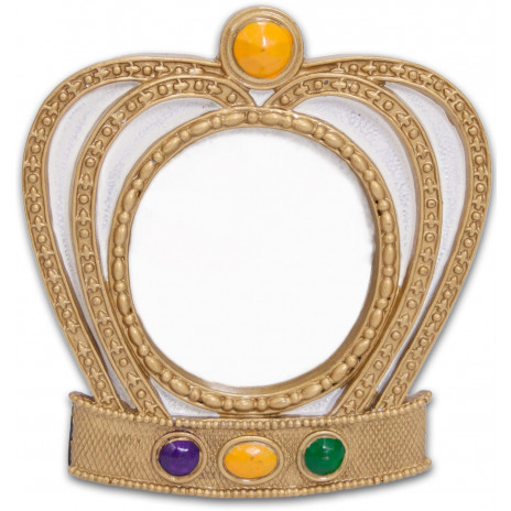 Gold Fleur-de-Lis Crown Frame