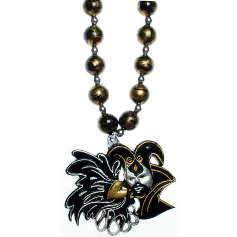 Black & Gold Carnival Necklace