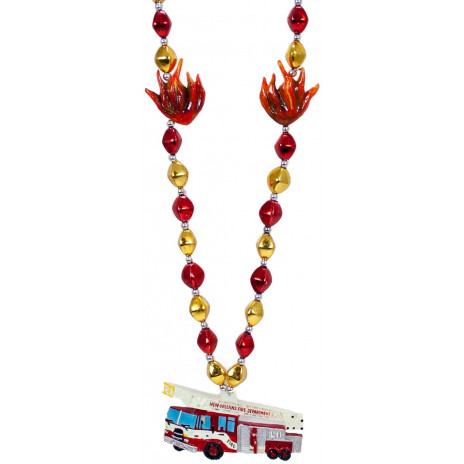 NOLA Fire Department Necklace