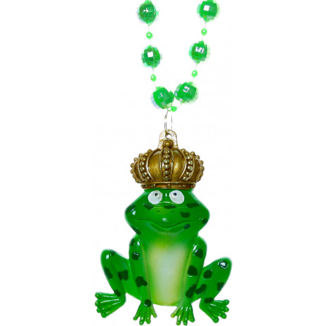 Cartoon Crowned Frog Necklace
