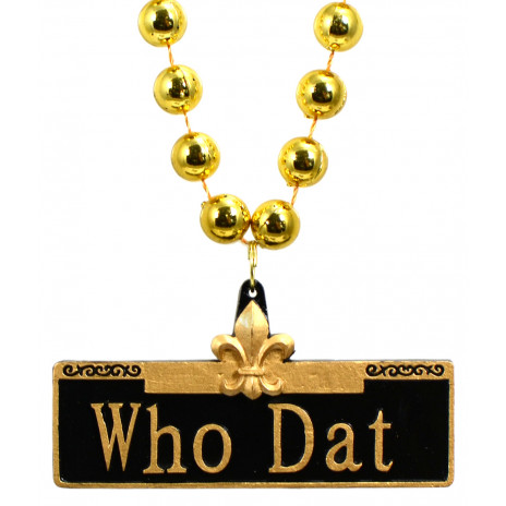 Who Dat Street Necklace