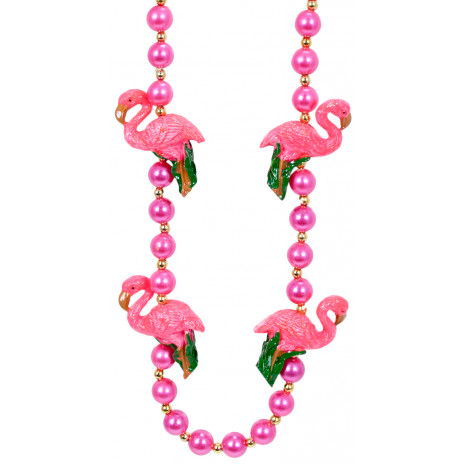 Four Flamingos Necklace