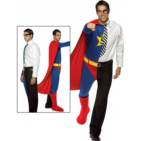 Split Personalities: Superhero/Journalist Costume