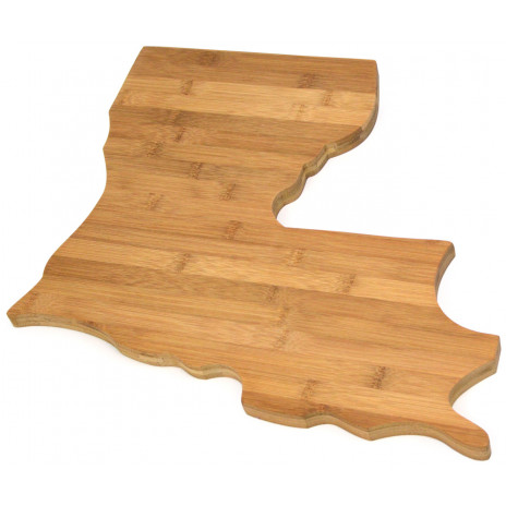 Louisiana State Wooden Cutting Board