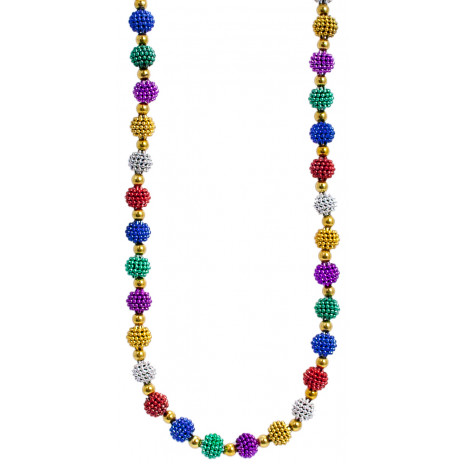 Multicolor Berry Bead Necklace