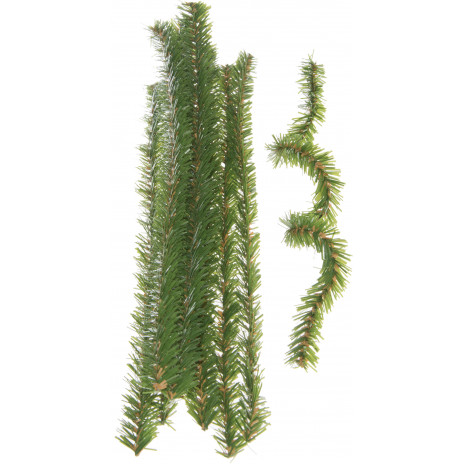 Artificial Canadian Pine Wired Stems