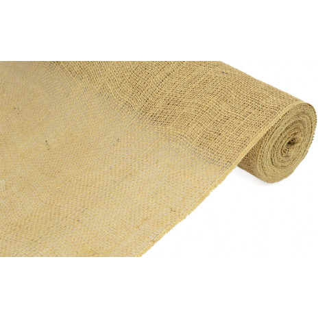 20" Burlap Fabric Roll: Natural  (10 Yards)