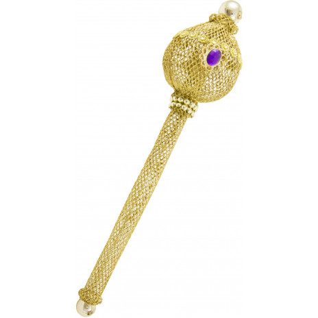 20" Gold Wire Ball Scepter