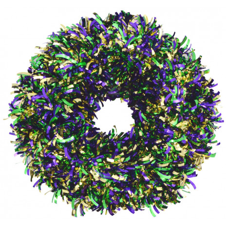 16" Metallic Tinsel Wreath: PGG