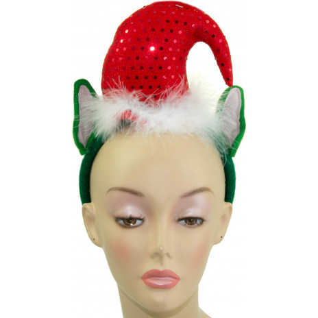 Elf Santa Hat Headband